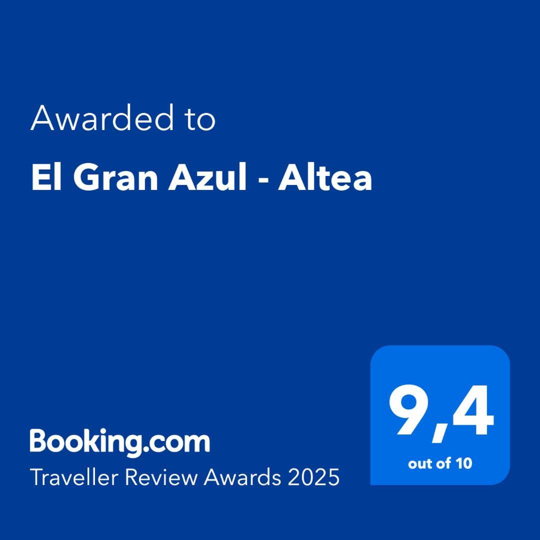 El Gran Azul - Altea公寓 外观 照片